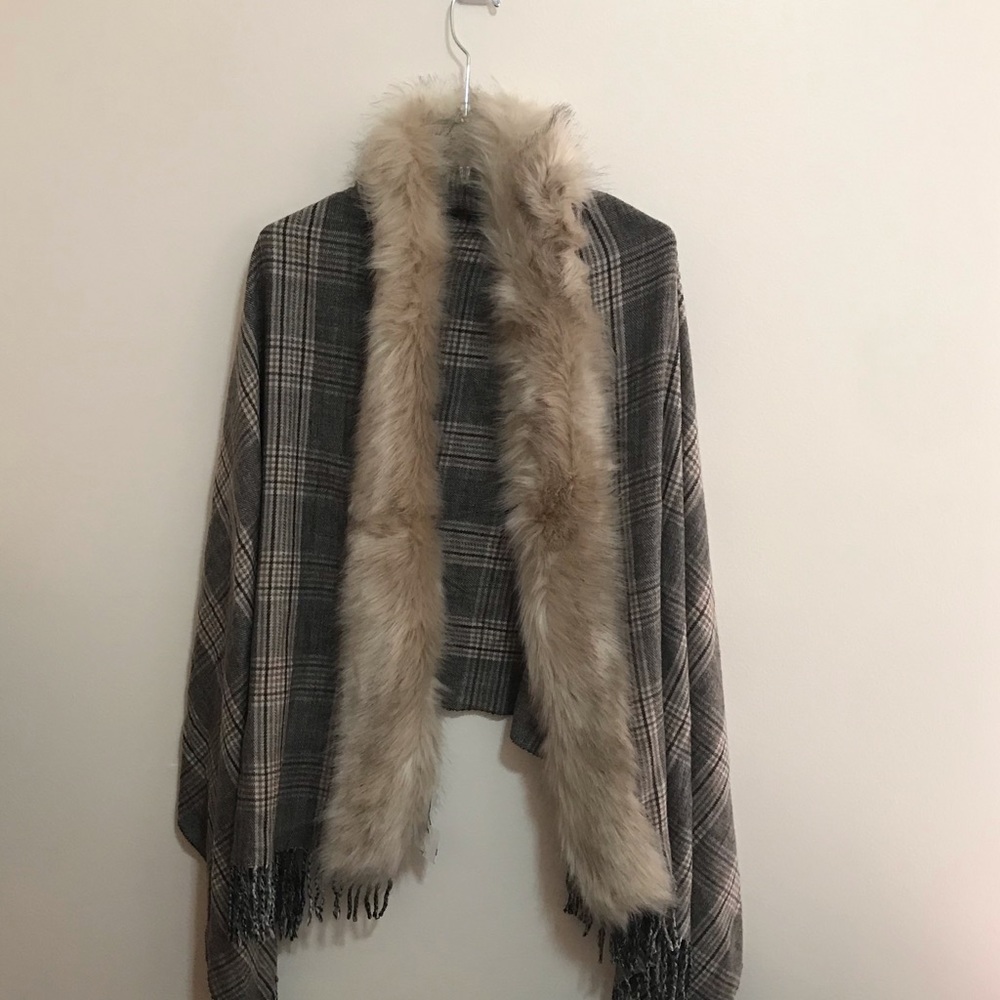 soft cashmere pullover wrap